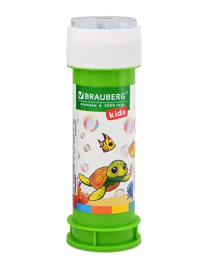 Мыльные пузыри 60 мл, с игрушкой на крышке, BRAUBERG KIDS, 665453 - фото 4