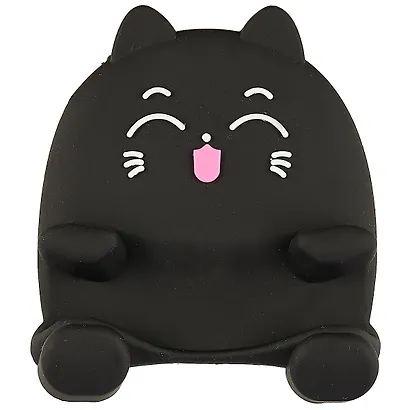 Держатель для телефона Кот (силикон) (8х7) (блистер) (12-06938-1) - фото 1