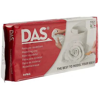 Паста для моделирования DAS, 500 грамм, белая - фото 2