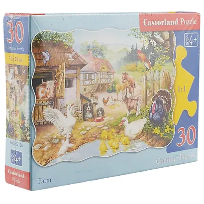 Пазл Castorland MIDI Ферма 30эл, 32*23см В-03136 - фото 2