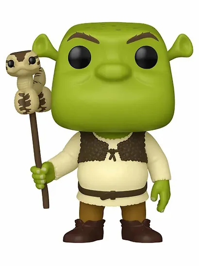 Фигурка Funko POP! Movies Shrek DW 30th Shrek w/Snake (1594) (Fun81176) - фото 1