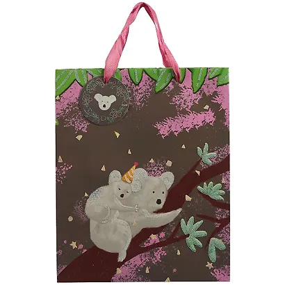 Пакет А4 32*26*12 Коалы дет., бум.мат.ламинат - фото 2