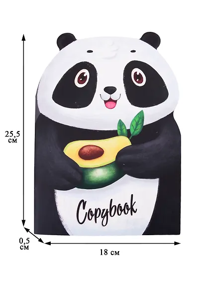 Книга для записей "Панда с авокадо", А5+, 40 листов - фото 2