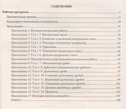 Математика. 5 класс : рабочая программа по учебнику Н.Я. Виленкина В.И. Жохова, А.С. Чеснокова, С.И. Шварцбурда - фото 2