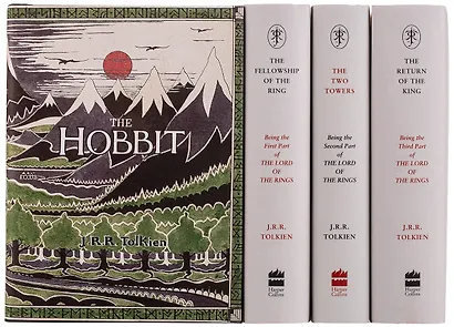 The Hobbit & The Lord of the Rings Gift Set. A Middle-earth Treasury (комплект из 4 книг) - фото 2