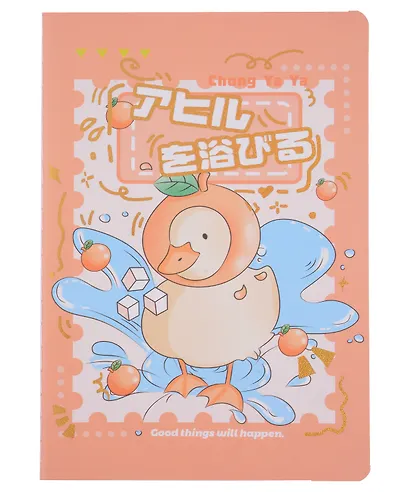 Тетрадь в клетку Be positive, "Ягодный гусь", 36 листов, в ассортименте - фото 4