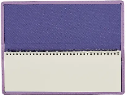 Планинг недат. 56л "Joy Book" фиалковые сны, настольный, иск.кожа 7Б, скругл.углы, съемный тонир.блок, тисн.фольгой, евроспираль, офсет - фото 4