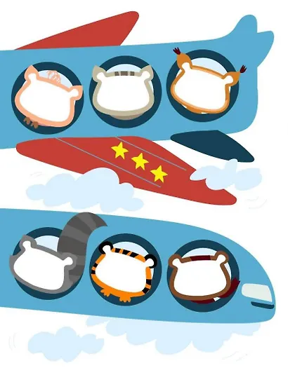 Многоразовые развивающие наклейки. Мордашки. Вып.3 - фото 5