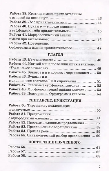Проверочные работы по русскому языку. 5 класс. К учебнику Т.А. Ладыженской, М.Т. Баранова, Л.А. Тростенцовой и др. "Русский язык. 5 класс. В двух частях" - фото 4