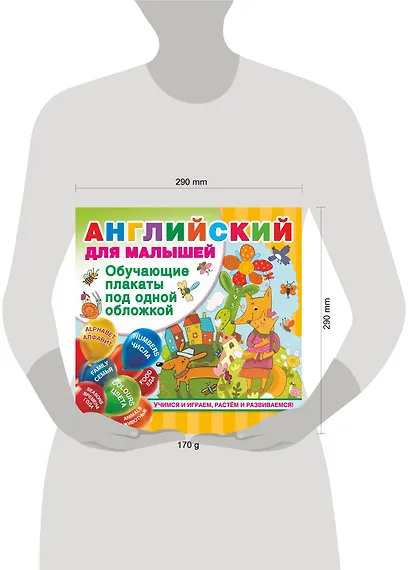 Английский для малышей. Все обучающие плакаты под одной обложкой - фото 4
