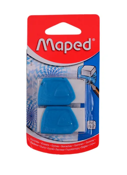 Ластик «Precision», Maped, 2 штуки - фото 1