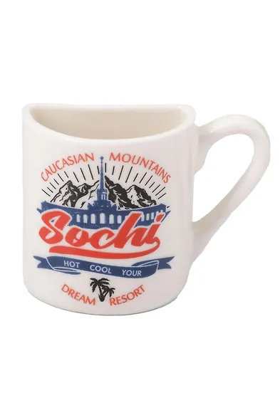 Магнит-кружка половинка фарфор Эмблема (фарфор) (Сочи) (05-5K-135E) - фото 1