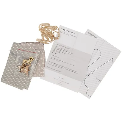 Набор для творчества, Арт Узор Игрушки на ёлку Зимнее чудо набор для шитья 10.7*16.3*1.5см - фото 2