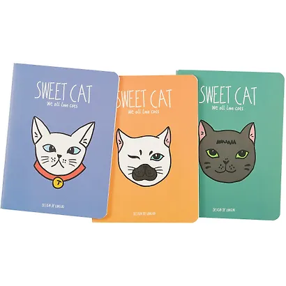Записная книжка «Sweet cat», 24 листа, А6 - фото 6