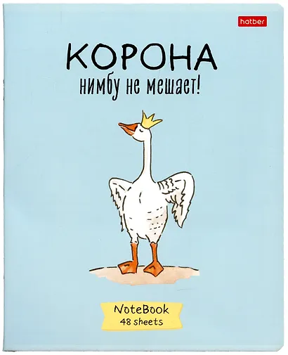 Тетради в клетку Hatber, "Гусь-веселюсь", 48 листов, 5 штук - фото 1