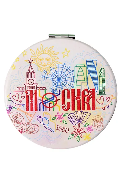 Зеркало мягкое "Москва схема" (7см) (320-19-D3) - фото 1