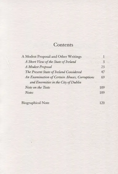 A Modest Proposal and Other Writings - фото 2