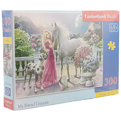 Пазл Castorland Единорог 300эл 40*29см В-030088 - фото 2