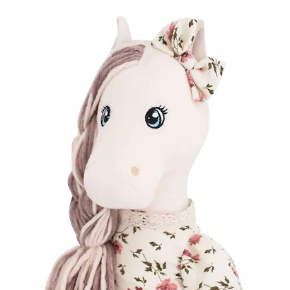 Мягкая игрушка Новый Год 2026 Лошадка Маняша (30 см) - фото 4