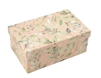 Коробка подарочная "Листья" 19,5*12,5*8 - фото 1