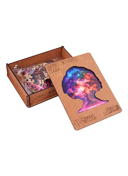 Пазл фигурный  DREAM WOODS "Древо жизни", 111 деталей - фото 2