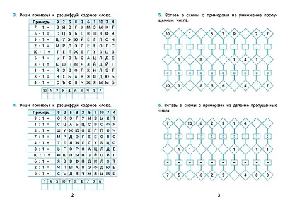 Таблица умножения. Тренировка навыков счета. 1-4 классы - фото 3