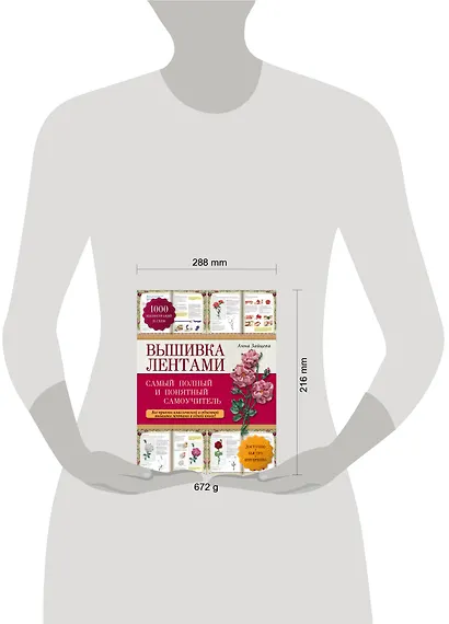 Вышивка лентами: самый полный и понятный самоучитель - фото 4