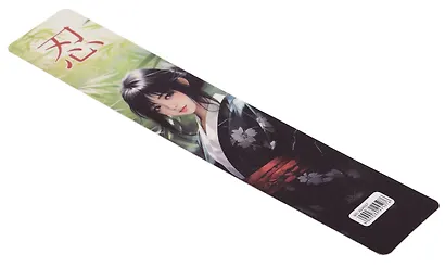 Закладка для книг пластиковая "Девушка с бамбуком" - фото 2