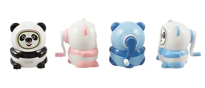 Точилка механическая "Панда", пвх-бокс, ассорти - фото 2