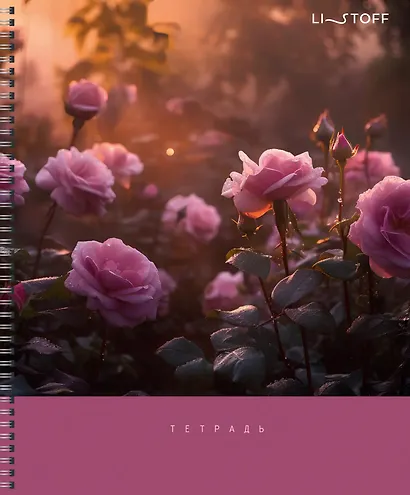 Тетрадь в клетку Listoff, "После дождя", 80 листов - фото 4