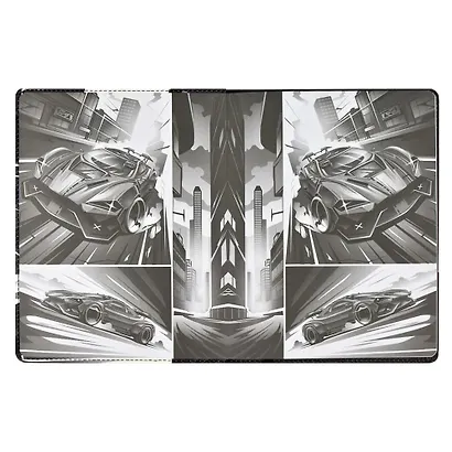 Дневник шк. "ГОНКИ" кожзам, тв.переплёт, поролон, шелкография в одну краску, одно ляссе, загругл.углы, универс.шпаргалка - фото 3