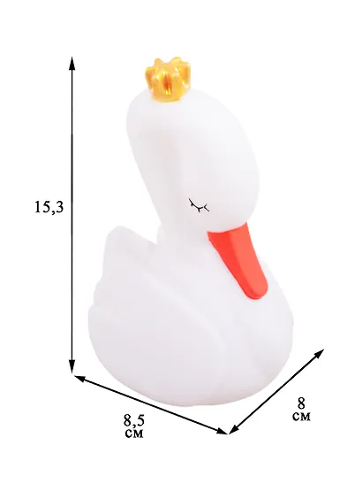 Светильник LED Лебедь с короной (ПВХ бокс) (15х8) - фото 2