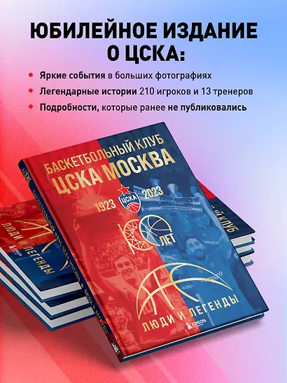 Баскетбольный клуб ЦСКА Москва. 100 лет. Люди и легенды - фото 5