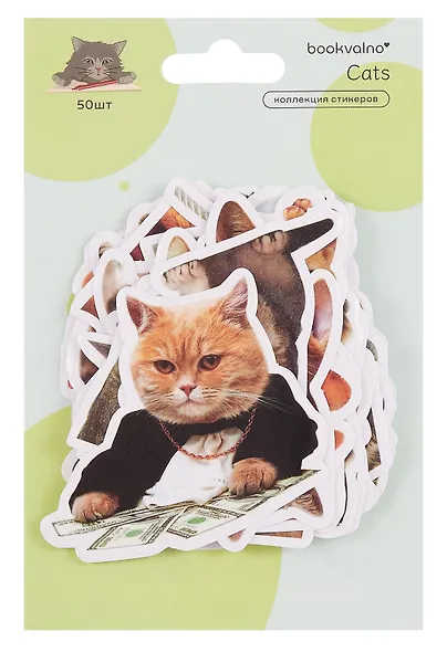 Набор стикеров Котики 4 - фото 4