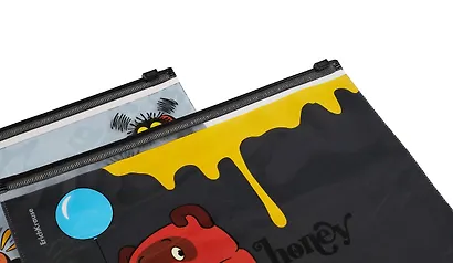 Папка на молнии B5 "Винни-Пух" с расширением, пластик, Erich Krause - фото 5