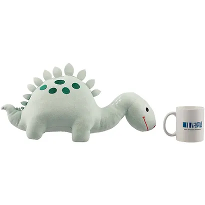 Мягкая игрушка Динозаврик цветной (текстиль) (43х25) - фото 3