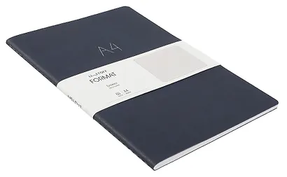 Книга для записей А4 60л "Format. No 3" иск.кожа, интеграл.переплет, тиснение фольгой - фото 2