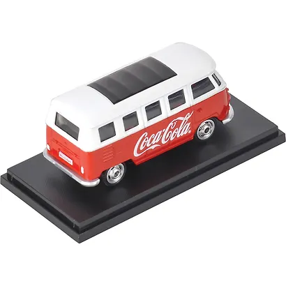 450026 Машинка литая коллекционная Motor City - Die-сast модель Coca-Cola 1963 Volkswagen T1, масштаб 1:50 (металлическая), возраст 14+ - фото 9