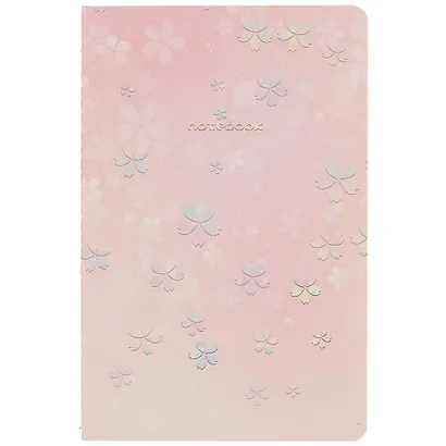 Тетрадь в линейку Kairui, Pink cherry flowers, 32 листа, в ассортименте - фото 3