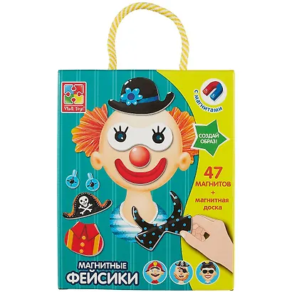 Магнитная игра Vladi Toys Фейсики VT3702-09 - фото 2
