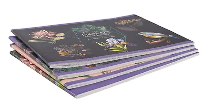 Альбом для рисования BG, "Птицы в саду", А4, 40 листов, в ассортименте - фото 6