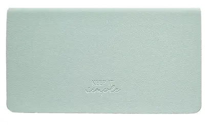 Планинг датированный 2026 год, 64 листа, 160x90 мм "Candy", голубой, искусственная кожа - фото 2