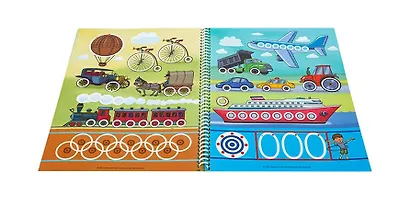 Пиши и стирай. Штриховки и обводки. Тетрадь для письма маркером для детей 4-5-6 лет - фото 5