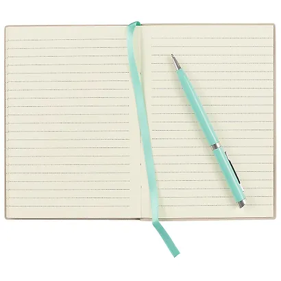 Книга для записей Butterfly, А5, 80 листов, розовый - фото 3