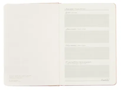 Ежедневник недат. А5 164л "Лайка" бежевый,кожзам, тв.переплет, обл.поролон,стеганная строчка, офсет, ляссе, подар.карт.коробка - фото 3