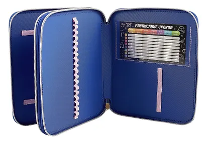 Пенал-органайзер 1отд. "ПРИНЦЕССА С ДРАКОНОМ" 19,5*23*5см, полиэстер, молния, сублимац.печать, инд. уп. - фото 5