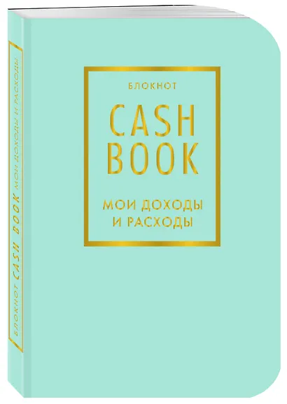 Записная книжка А6 88л "CashBook Мои доходы и расходы 6-е издание (мятный)" - фото 2