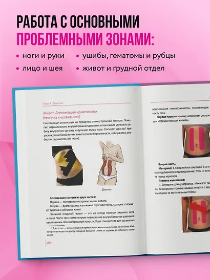 Лимфодренажное тейпирование. Авторская методика борьбы с отеками, морщинами и дряблостью кожи - фото 9