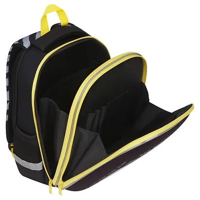 Ранец "King" 2 отделения, 39*30*18 см, 2 кармана, анатомическая спинка, пенал, мешок для обуви - фото 4