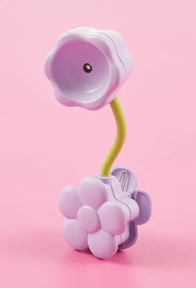 Мини-лампа LED с зажимом Тюльпан (пластик) (13х4,5) - фото 3